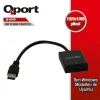 Q-UHD USB 3.0 TO HDMI DÖNÜŞTÜRÜCÜ
