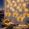 Ramazan LED Perde Lamba 3m (Fişli, Eklemeli) - Sarı Cami ve Yıldız
