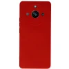 Realme 11 Pro Kılıf Nano İçi Kadife Silikon - Kırmızı