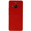 Realme 11 Pro Kılıf Nano İçi Kadife Silikon - Kırmızı