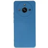 Realme 11 Pro Kılıf Nano İçi Kadife Silikon - Mavi
