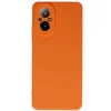 Realme 12 Lite Kılıf Nano İçi Kadife Silikon - Turuncu