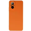 Realme 12 Lite Kılıf Nano İçi Kadife Silikon - Turuncu