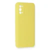 Realme 7 Pro Kılıf Nano İçi Kadife Silikon - Sarı