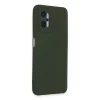 Realme 9i 4g Kılıf Nano İçi Kadife Silikon - Koyu Yeşil
