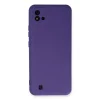 Realme C11 2021 Kılıf Nano İçi Kadife Silikon - Mor