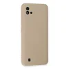 Realme C11 2021 Kılıf Nano İçi Kadife Silikon - Pudra