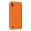 Realme C11 2021 Kılıf Nano İçi Kadife Silikon - Turuncu