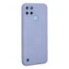 Realme C25y Kılıf Nano İçi Kadife Silikon - Lila