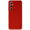 Realme C65 Kılıf First Silikon - Kırmızı