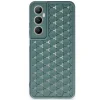 Realme C65 Kılıf Petek Silikon Kapak - Koyu Yeşil