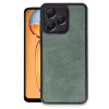 Realme Note 50 4g Kılıf Aras Deri Kapak - Koyu Yeşil
