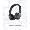 Renkli Işık Efektli Bluetooth 5.3 Müzik Kulaklığı