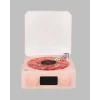 Retro Bluetooth Hoparlör PEMBE