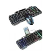RGB Işıklı Gaming Oyuncu Klavye Q Klavye Mouse Hediyeli