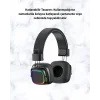 RGB Işıklı Katlanabilir Bluetooth 5.3 Kulak Üstü Kulaklık