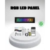 RGB LED Panel – Mobil Uyumlu Yazı ve GIF Destekli USB Bağlantılı Dekoratif Ekran