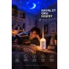 Romantik Atmosfer İçin Ay Yıldız Projeksiyonlu Gece Lambası