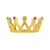 Rönesans Kostümlü Kraliyet Ortaçağ Altın Gold Kraliçe Prenses Tacı