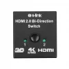 S-link SL-LU613 2 Port HDMI Çift Yönlü Switch ve Splitter(1923)