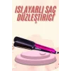 Saç Düzleştirici Seramik Kaplama Yüksek Isı Ayarlı Profesyonel 4 Kademeli 220 Decere