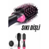 Saç Şekillendirici Ve Saç Düzleştirici Fön Tarağı Tarak Fırça 1200w Saç Kurutma