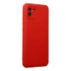 Samsung Galaxy A03 Kılıf Nano İçi Kadife Silikon - Kırmızı