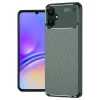 Samsung Galaxy A06 Kılıf Auto Focus Karbon Kapak - Koyu Yeşil