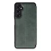 Samsung Galaxy A15 4g Kılıf Flip Cover - Koyu Yeşil