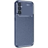 Samsung Galaxy A16 5g Kılıf Auto Focus Karbon Kapak - Lacivert