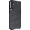 Samsung Galaxy A16 5g Kılıf Auto Focus Karbon Kapak - Siyah
