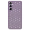 Samsung Galaxy A25 5g Kılıf Petek Silikon Kapak - Lila
