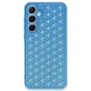 Samsung Galaxy A25 5g Kılıf Petek Silikon Kapak - Mavi