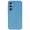 Samsung Galaxy A25 5g Kılıf Petek Silikon Kapak - Mavi