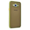 Samsung Galaxy J7 Kılıf Montreal Silikon Kapak - Açık Yeşil