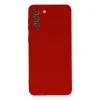 Samsung Galaxy S21 Plus Kılıf Nano İçi Kadife Silikon - Kırmızı