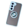 Samsung Galaxy S23 Kılıf Montreal Yüzüklü Silikon Kapak - Buz Mavi