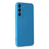Samsung Galaxy S23 Plus Kılıf Nano İçi Kadife Silikon - Mavi