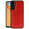 Samsung Galaxy S24 Fe Kılıf Aras Deri Kapak - Kırmızı