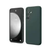 Samsung Galaxy S24 Fe Kılıf First Silikon - Koyu Yeşil