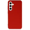 Samsung Galaxy S24 Kılıf First Silikon - Kırmızı