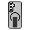 Samsung Galaxy S24 Tork Magsafe Standlı Kapak - Siyah