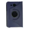 Samsung Galaxy T280 Tab A 7 Kılıf 360 Tablet Deri Kılıf - Lacivert