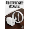 Şarj Aleti İOS 15/15 Pro Max Uyumlu Şarj Adaptörü ve Kablosu