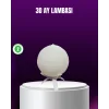 Şarjlı 3D Baskılı 16 Renk Ay Lambası  Stand