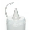 Şeffaf Sos Şişesi - 1000ML Dev Boy 3 Adet