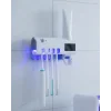 Sensörlü UV Sterilize Diş Fırçası Tutucu ve Macun Sıkma Aparatı