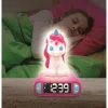 Sesli ve Işıklı 3D Unicorn Dijital Çalar Saat