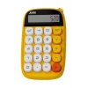 Sevimli Kare Tuşlu 10 Haneli Ldc Ekran Hesap Makinası Sarı