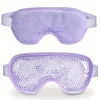 Sıcak Ve Soğuk Boncuklu Buz Jeli Terapi Göz Maskesi (Mor)
